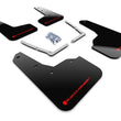 Load image into Gallery viewer, Rally Armor 16-21 Honda Civic Si Black UR Mud Flap w/Red Logo - Main Product View