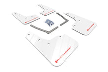 Load image into Gallery viewer, Rally Armor 16-21 Honda Civic Si White UR Mud Flap w/Red Logo - Main Product View