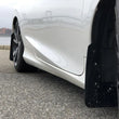 Load image into Gallery viewer, Rally Armor 16-21 Honda Civic Si White UR Mud Flap w/Red Logo - Side View
