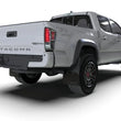 Load image into Gallery viewer, Rally Armor 16-23 Toyota Tacoma Gen 3 Black Mud Flap w/Grey Logo - Back View