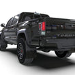 Load image into Gallery viewer, Rally Armor 16-23 Toyota Tacoma Gen 3 Black Mud Flap w/Grey Logo - Installation View
