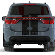Load image into Gallery viewer, Rally Armor 16-25 Dodge Durango GT/Hellcat/RT/SRT 392/SXT Black UR Mud Flap Grey Logo - Side View
