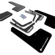 Load image into Gallery viewer, Rally Armor 17-20 Ford F-150 Raptor Gen 2 Black UR Mud Flap w/White Logo - Main Product View