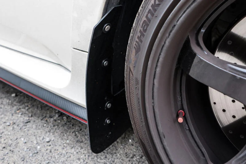 Rally Armor 17-22 Honda Civic Type R Black UR Mud Flap w/Dark Grey Logo - Additional View 6