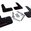 Load image into Gallery viewer, Rally Armor 17-22 Honda Civic Type R Black UR Mud Flap w/Red Logo - Main Product View