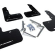 Load image into Gallery viewer, Rally Armor 17-22 Honda Civic Type R Black UR Mud Flap w/White Logo - Main Product View