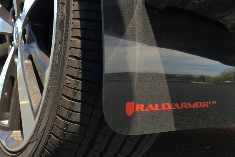 Rally Armor 17-23 Subaru Impreza 4D/5D Black UR Mud Flap w/Grey Logo - Additional View 6