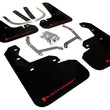 Load image into Gallery viewer, Rally Armor 17-23 Subaru Impreza 4D/5D Black UR Mud Flap w/Red Logo - Main Product View