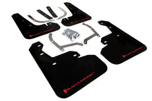 Load image into Gallery viewer, Rally Armor 17-23 Subaru Impreza 4D/5D Black UR Mud Flap w/Red Logo - Main Product View