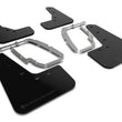 Load image into Gallery viewer, Rally Armor 17-23 Tesla Model 3 Black UR Mud Flap - Metallic Black Logo - Main Product View