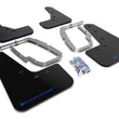 Load image into Gallery viewer, Rally Armor 17-23 Tesla Model 3 Black UR Mud Flap w/Blue Logo - Main Product View