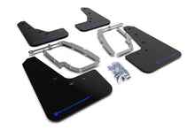 Load image into Gallery viewer, Rally Armor 17-23 Tesla Model 3 Black UR Mud Flap w/Blue Logo - Main Product View