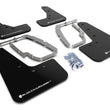 Load image into Gallery viewer, Rally Armor 17-23 Tesla Model 3 Black UR Mud Flap w/White Logo - Main Product View