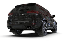 Load image into Gallery viewer, Rally Armor 18-22 Jeep Grand Cherokee SRT Trackhawk Black UR Mud Flap - Metallic Black Logo - Additional View 6