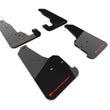 Load image into Gallery viewer, Rally Armor 18-22 Jeep Grand Cherokee SRT Trackhawk Black UR Mud Flap - Red Logo - Main Product View