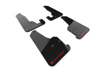 Load image into Gallery viewer, Rally Armor 18-22 Jeep Grand Cherokee SRT Trackhawk Black UR Mud Flap - Red Logo - Main Product View