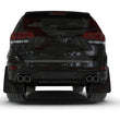 Load image into Gallery viewer, Rally Armor 18-22 Jeep Grand Cherokee SRT Trackhawk Black UR Mud Flap - Red Logo - Back View