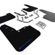 Load image into Gallery viewer, Rally Armor 18-23 Ford Fiesta ST MK8 Black UR Mud Flap w/Blue Logo - Main Product View
