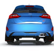Load image into Gallery viewer, Rally Armor 18-23 Ford Fiesta ST MK8 Black UR Mud Flap w/Blue Logo - Back View