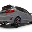 Load image into Gallery viewer, Rally Armor 18-23 Ford Fiesta ST MK8 Black UR Mud Flap w/Dark Grey Logo - Back View