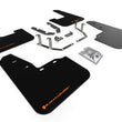 Load image into Gallery viewer, Rally Armor 18-23 Ford Fiesta ST MK8 Black UR Mud Flap w/Orange Logo - Main Product View