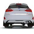 Load image into Gallery viewer, Rally Armor 18-23 Ford Fiesta ST MK8 Black UR Mud Flap w/Red Logo - Back View