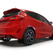 Load image into Gallery viewer, Rally Armor 18-23 Ford Fiesta ST MK8 Black UR Mud Flap w/Red Logo - Installation View