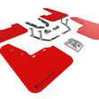 Load image into Gallery viewer, Rally Armor 18-23 Ford Fiesta ST MK8 Red UR Mud Flap w/Black Logo - Main Product View