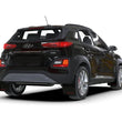Load image into Gallery viewer, Rally Armor 18-23 Hyundai Kona Black UR Mud Flap White Logo - Detail View