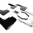 Load image into Gallery viewer, Rally Armor 18-23 Subaru Crosstrek Black UR Mud Flap w/Red Logo - Main Product View