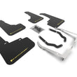 Load image into Gallery viewer, Rally Armor 18-23 Subaru Crosstrek Black UR Mud Flap w/Yellow Pearl Logo - Main Product View