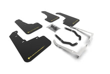 Load image into Gallery viewer, Rally Armor 18-23 Subaru Crosstrek Black UR Mud Flap w/Yellow Pearl Logo - Main Product View