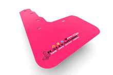 Load image into Gallery viewer, Rally Armor 18-23 Subaru Crosstrek Pink Mud Flap BCE Logo - Main Product View