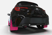Load image into Gallery viewer, Rally Armor 18-23 Subaru Crosstrek Pink Mud Flap BCE Logo - Back View