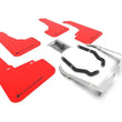 Load image into Gallery viewer, Rally Armor 18-23 Subaru Crosstrek Red UR Mud Flap w/Black Logo - Main Product View