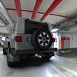 Load image into Gallery viewer, Rally Armor 18-25 Jeep JL Wrangler Black UR Mud Flap w/Blue Logo - Additional View 5