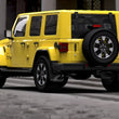 Load image into Gallery viewer, Rally Armor 18-25 Jeep JL Wrangler Black UR Mud Flap w/White Logo - Additional View 6