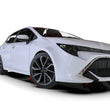 Load image into Gallery viewer, Rally Armor 18-25 Toyota Corolla Hatchback Black UR Mud Flap Grey Logo - Detail View