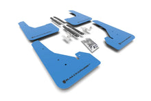 Load image into Gallery viewer, Rally Armor 18-25 Toyota Corolla Hatchback Blue UR Mud Flap Black Logo - Main Product View