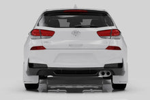 Load image into Gallery viewer, Rally Armor 19-21 Hyundai Elantra GT N Line/i30 Black UR Mud Flap w/Grey Logo - Side View