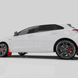 Load image into Gallery viewer, Rally Armor 19-21 Hyundai Elantra GT N Line/i30 Black UR Mud Flap w/White Logo - Back View