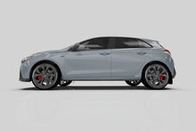 Load image into Gallery viewer, Rally Armor 19-21 Hyundai Elantra GT N Line/i30 Black UR Mud Flap w/White Logo - Additional View 8