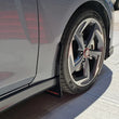 Load image into Gallery viewer, Rally Armor 19-21 Hyundai Veloster Turbo/2.0/R-Spec Red UR Mud Flap w/White Logo - Additional View 6