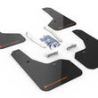 Load image into Gallery viewer, Rally Armor 19-21 Subaru Forester Black UR Mud Flap w/ Orange Logo - Main Product View