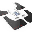 Load image into Gallery viewer, Rally Armor 19-21 Subaru Forester Black UR Mud Flap w/ Red Logo - Main Product View