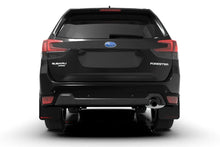 Load image into Gallery viewer, Rally Armor 19-21 Subaru Forester Black UR Mud Flap w/ Red Logo - Back View