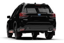 Load image into Gallery viewer, Rally Armor 19-21 Subaru Forester Black UR Mud Flap w/ Red Logo - Installation View