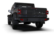 Load image into Gallery viewer, Rally Armor 19-24 Jeep JT Gladiator (Mojave/Rubicon) Black Mud Flap w/Grey Logo - Side View