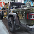 Load image into Gallery viewer, Rally Armor 19-24 Jeep JT Gladiator (Mojave/Rubicon) Black Mud Flap w/Grey Logo - Additional View 5