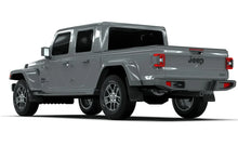 Load image into Gallery viewer, Rally Armor 19-24 Jeep JT Gladiator (Mojave/Rubicon) Black Mud Flap w/Grey Logo - Additional View 8